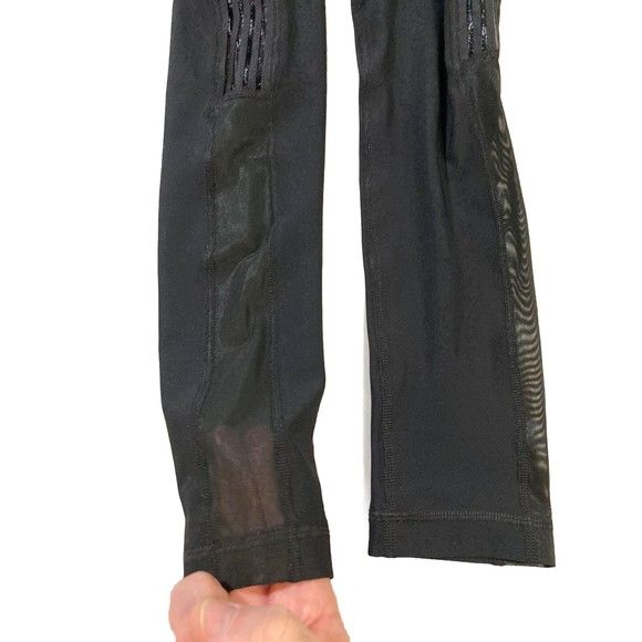 90 Degree By Reflex Women's Black Ankle Length Leggings Size XS‎ NWOT - Picture 7 of 10